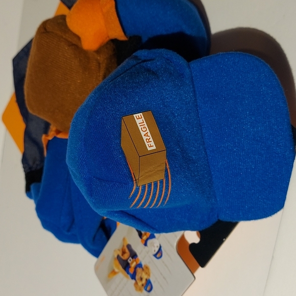 COPY - Delivery Pet Halloween Costume size Medium 2 pc Vest + Hat - Picture 3 of 7